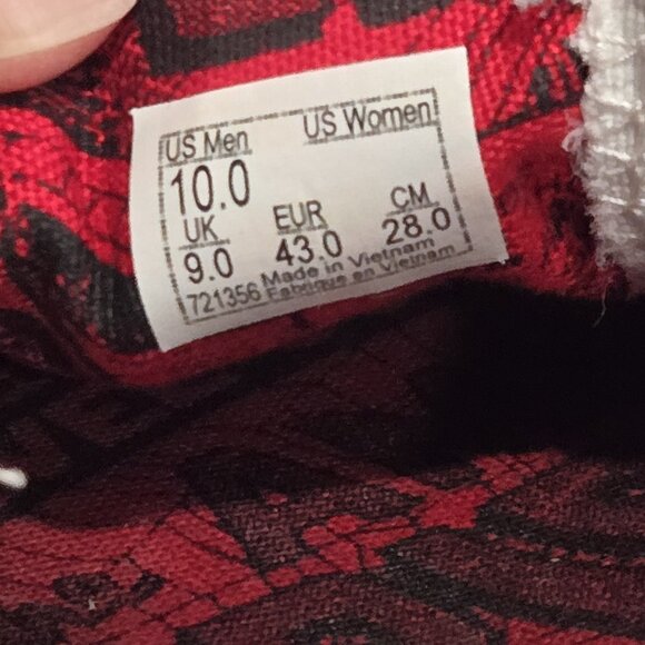 VANS Classic Slip On Marvel Spider-Man Black Men’s Sneakers Slip On (Sz 10) - Picture 11 of 11